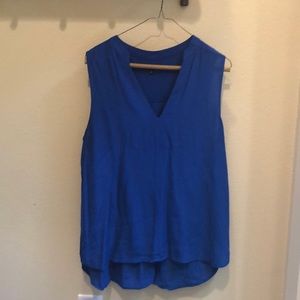 Madewell cobalt blue top